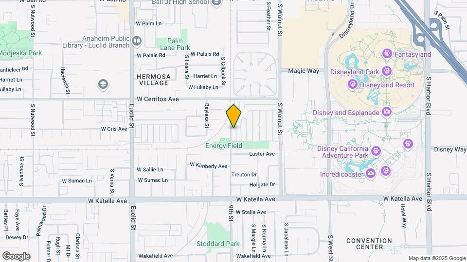 1612 S 9th St Map and Location Details