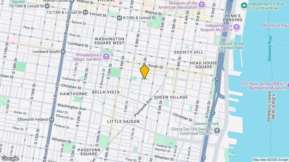 635 Fitzwater St Map and Location Details