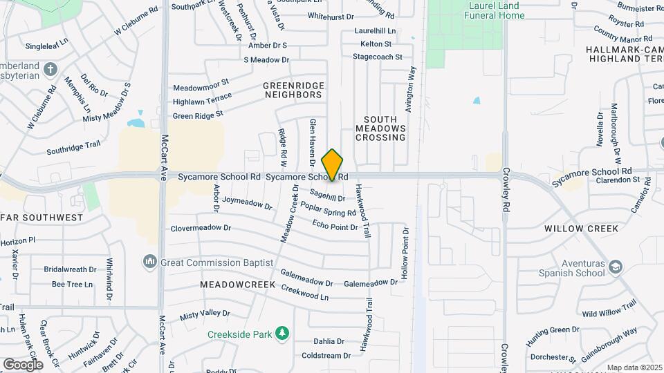 7509 Heathrow Ct Map and Location Details