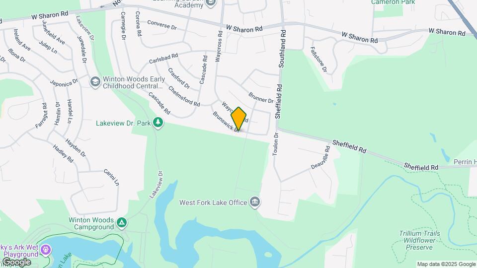 517 Brunswick Dr Map and Location Details