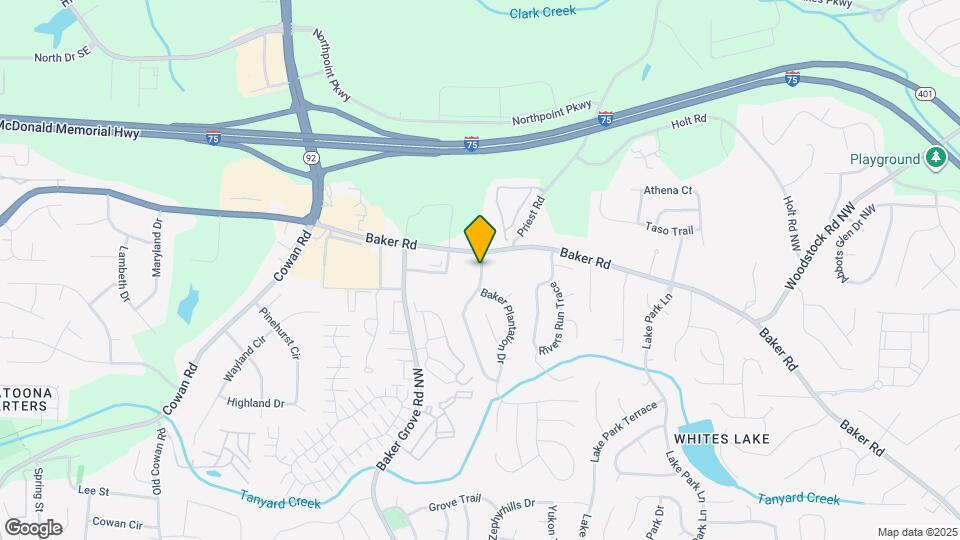 4955 Baker Plantation Dr Map and Location Details