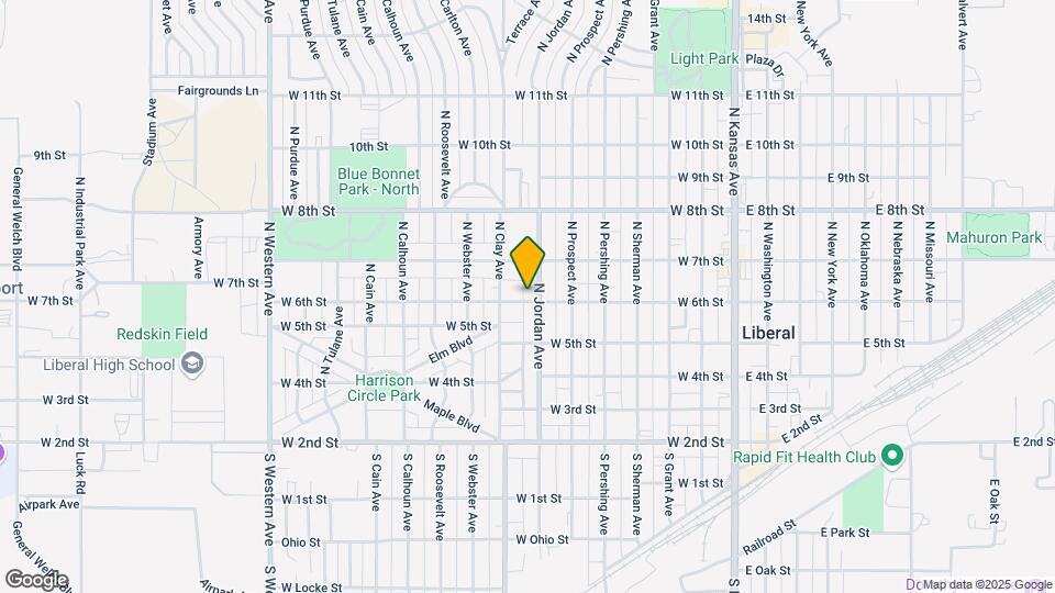 605 W 6th St Mapa y Detalles de la Ubicación