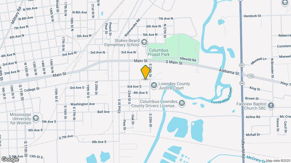 2418 College St Map and Location Details