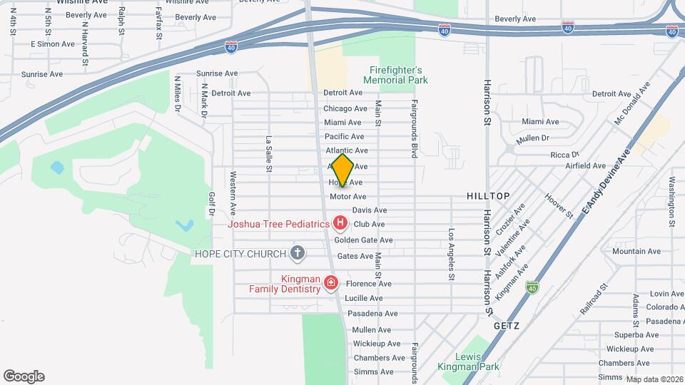 1925 Motor Ave Map and Location Details