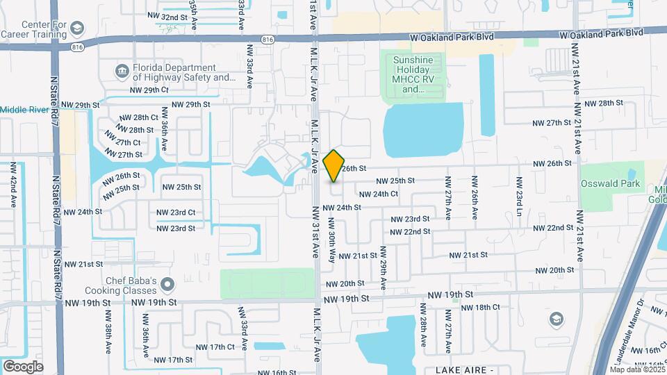 2460 NW 30th Way Map and Location Details
