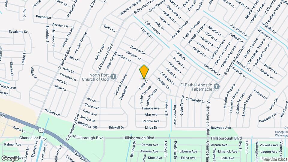 5063 Linda Dr Map and Location Details