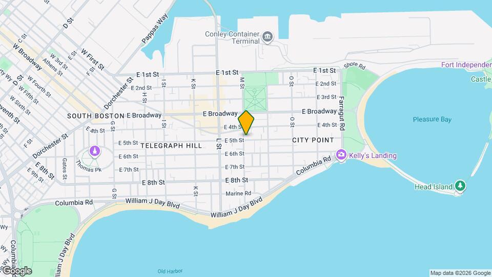 116 M St, Unit 2 Mapa y Detalles de la Ubicación