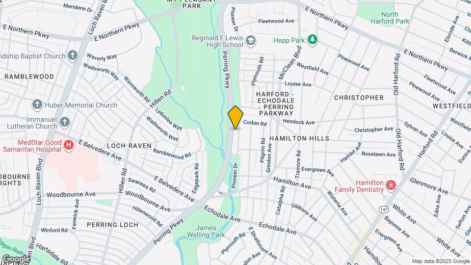 5632 Pioneer Dr Map and Location Details