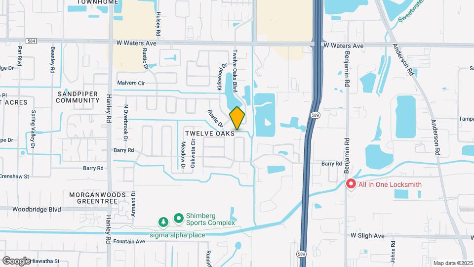6825 Mitchell Cir Map and Location Details