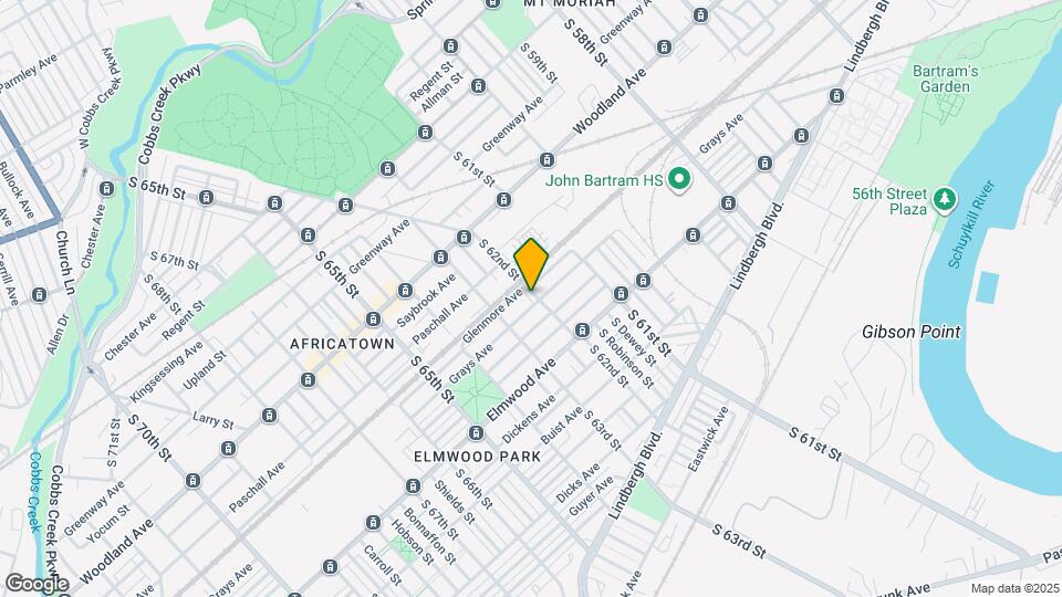 6201 Grays Ave Map and Location Details