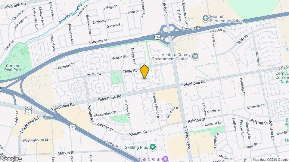 5609 Coltrane St Map and Location Details