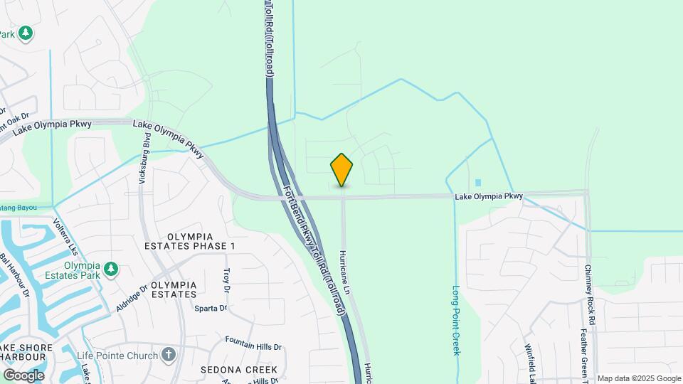 Olympia Falls Map and Location Details