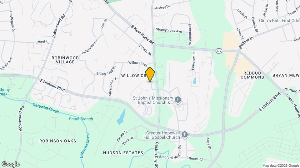 969 Willow Creek Dr Map and Location Details
