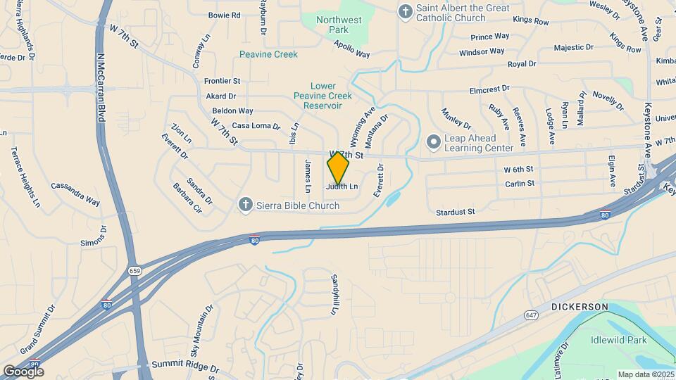 2830 Judith Ln Map and Location Details