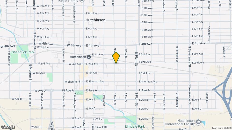 130 N Maple St Map and Location Details