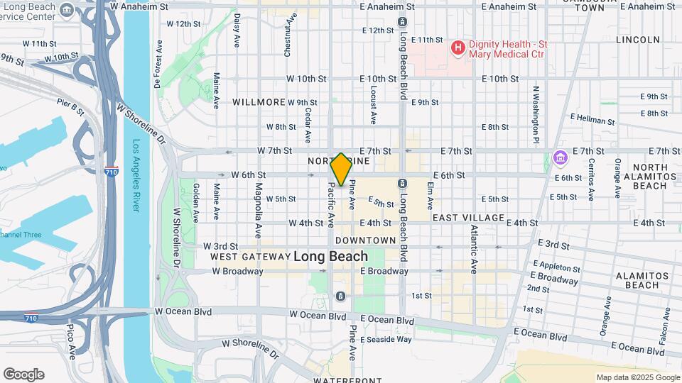 127 W 5th St Mapa y Detalles de la Ubicación