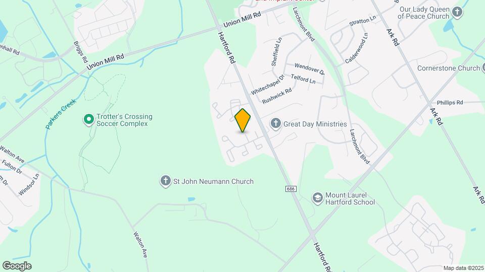 329 Gwynedd Ct Map and Location Details