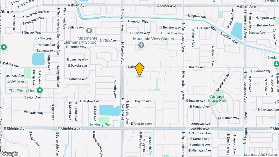 6131 E Giavanna Ave Map and Location Details