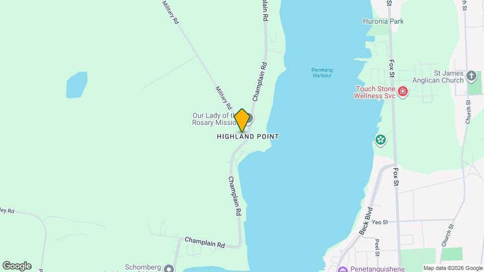 332 Champlain Rd Map and Location Details