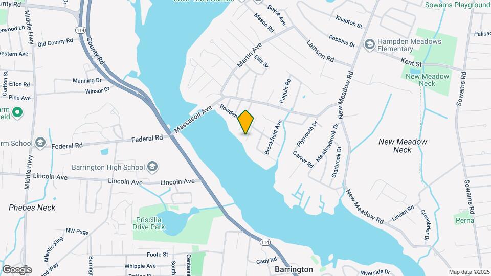 33 Samoset Ave Mapa y Detalles de la Ubicación