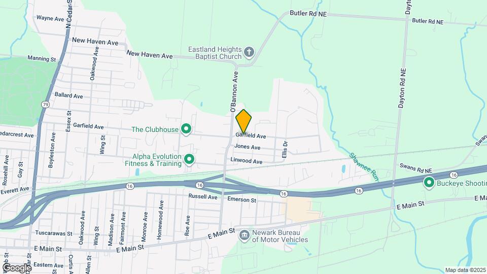 833 Garfield Ave Map and Location Details