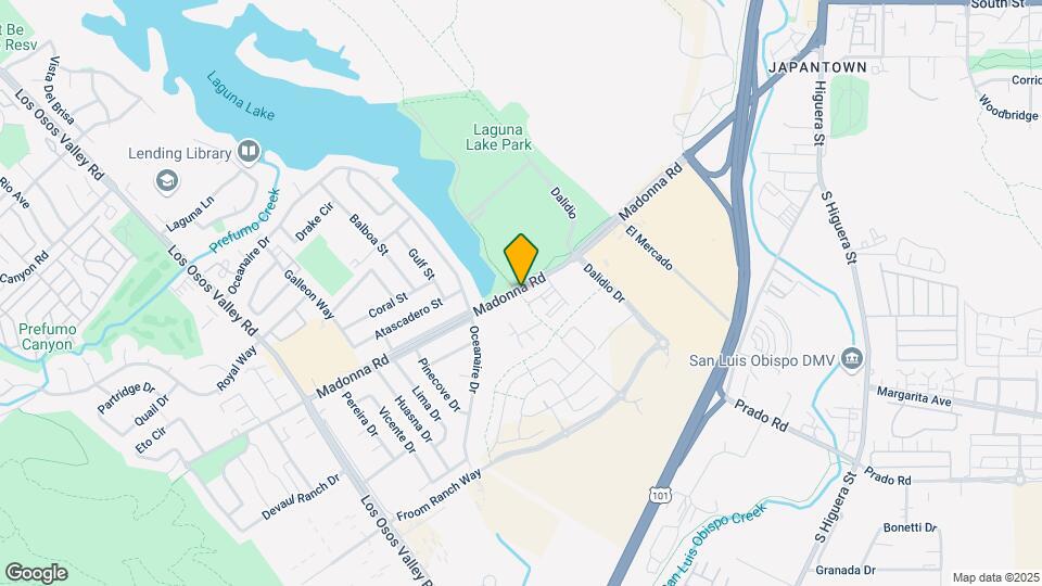 925 Madonna Rd, Unit 201 Map and Location Details