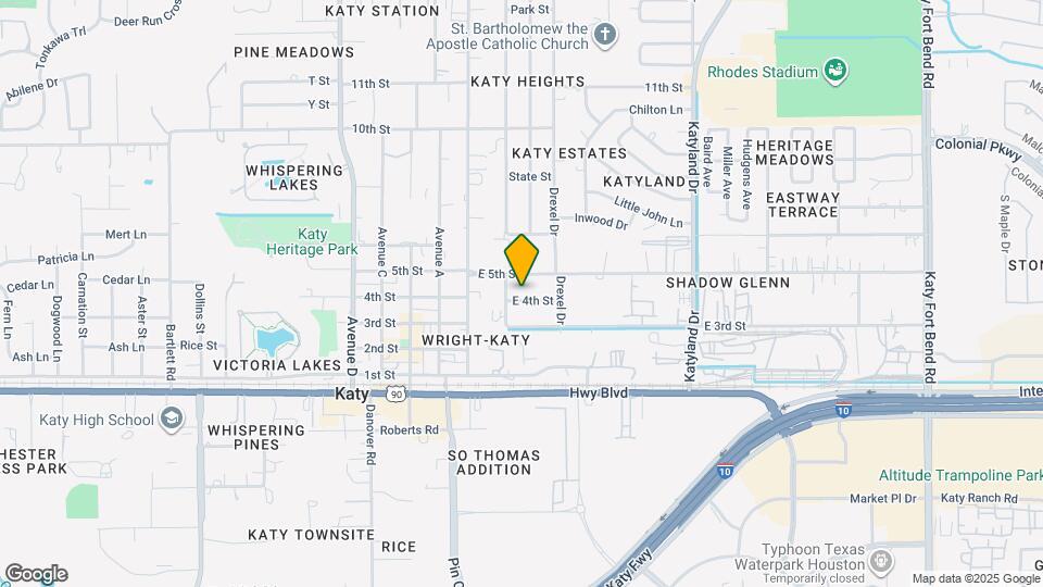 5424 4th St Map and Location Details