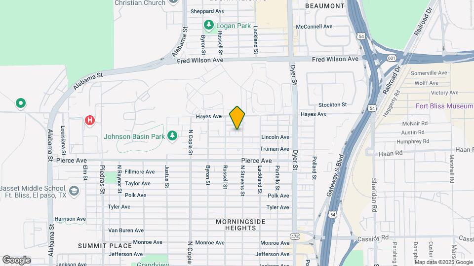 3625 Lincoln Ave Map and Location Details
