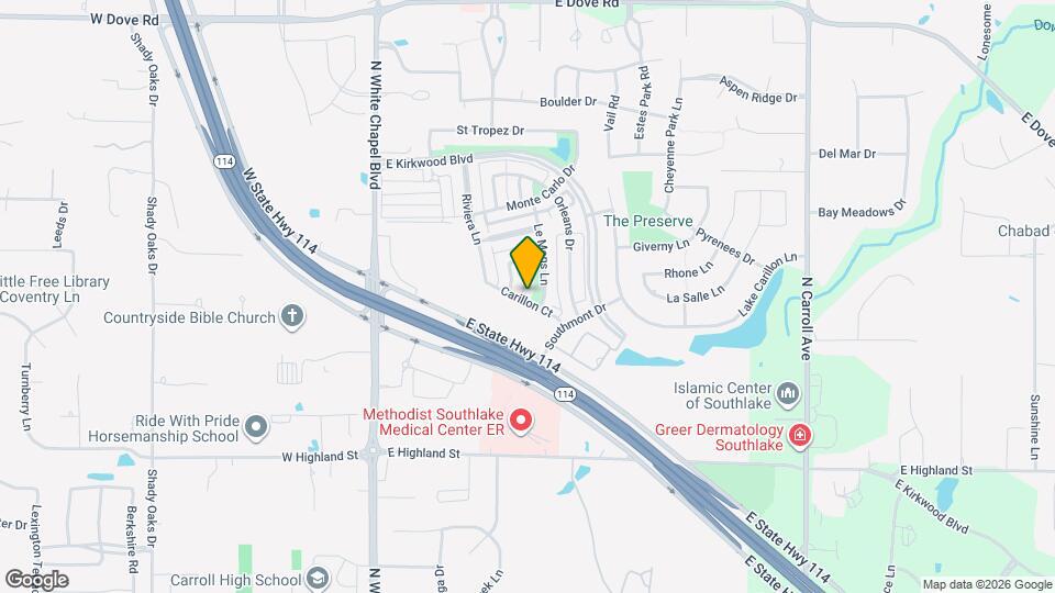 1500 Le Mans Ln Map and Location Details