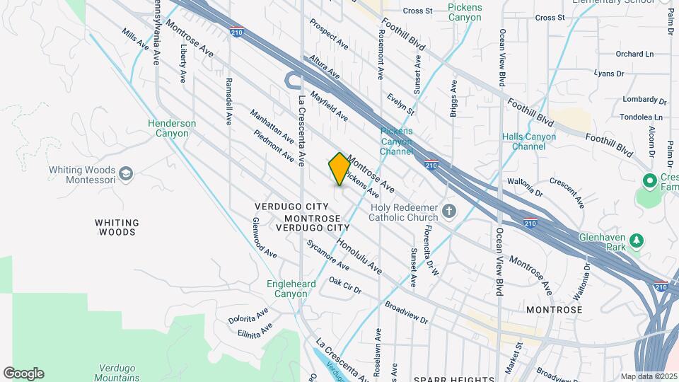 2700 Piedmont Ave Mapa y Detalles de la Ubicación