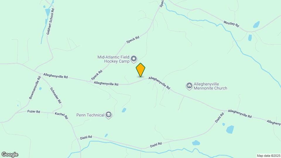 483 Alleghenyville Rd Map and Location Details