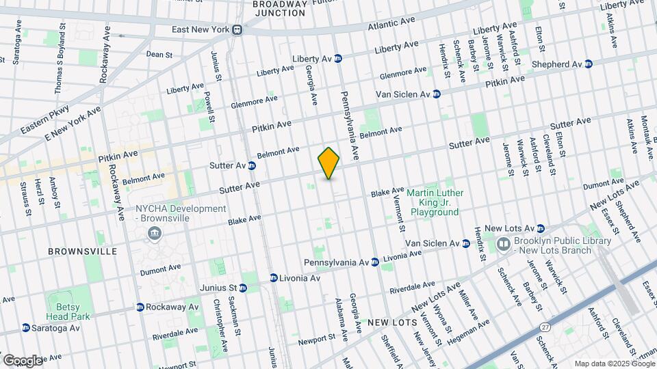340 Georgia Avenue Mapa y Detalles de la Ubicación