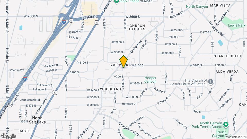 3131 Applewood Dr Map and Location Details