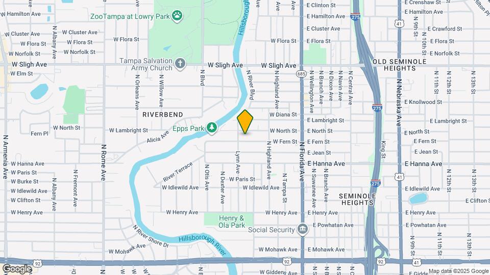 227 W Fern St Mapa y Detalles de la Ubicación