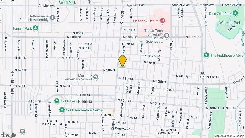 1366 Mulberry St, Unit 1368 Mulberry Map and Location Details