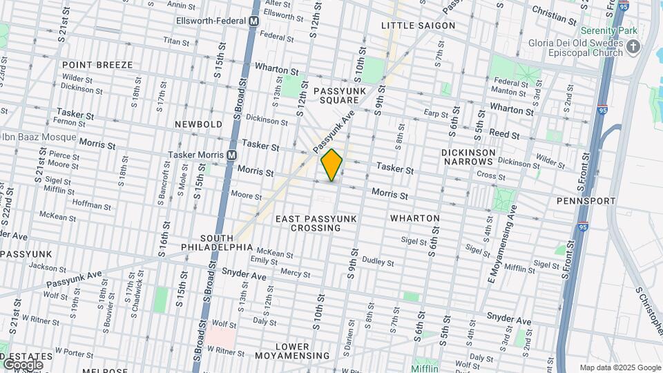 1006 Morris St Map and Location Details