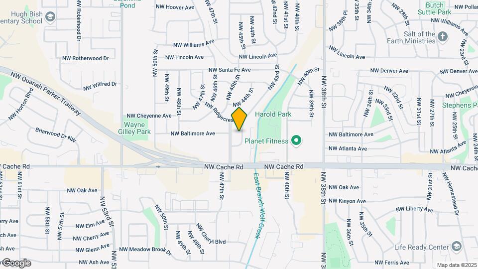 1512 NW 43rd St Map and Location Details