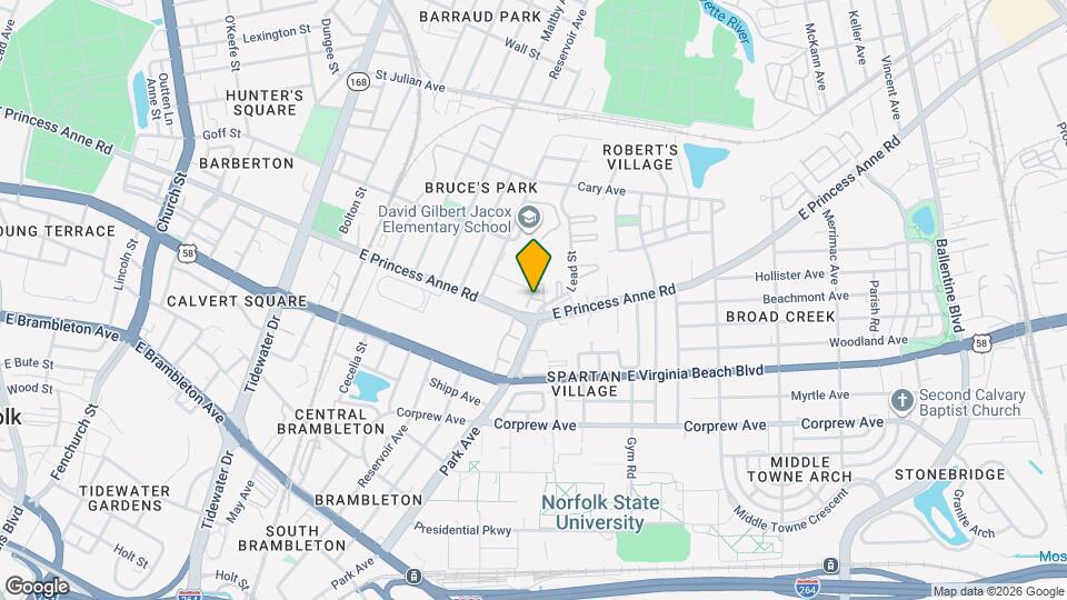 Park Terrace Apts Map and Location Details