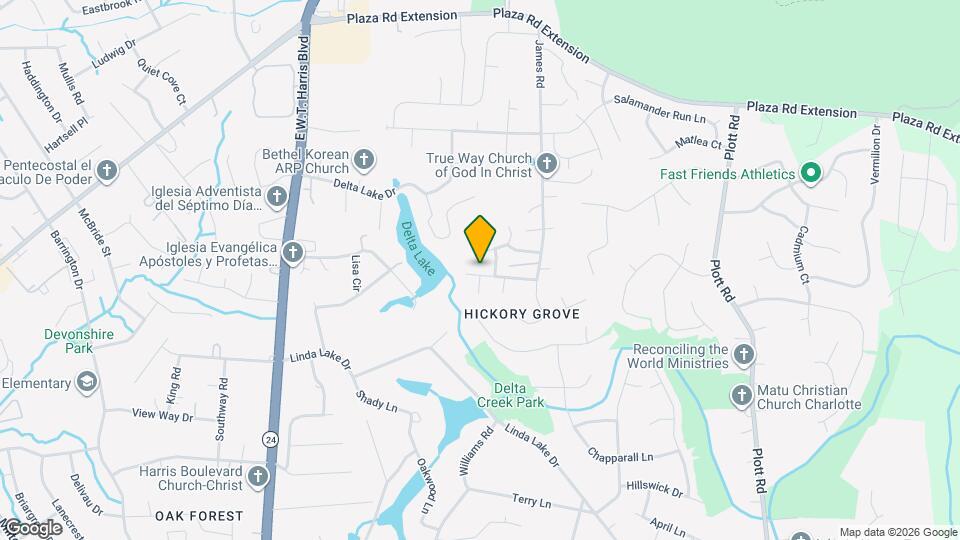 7514 Mary Jo Helms Dr Map and Location Details