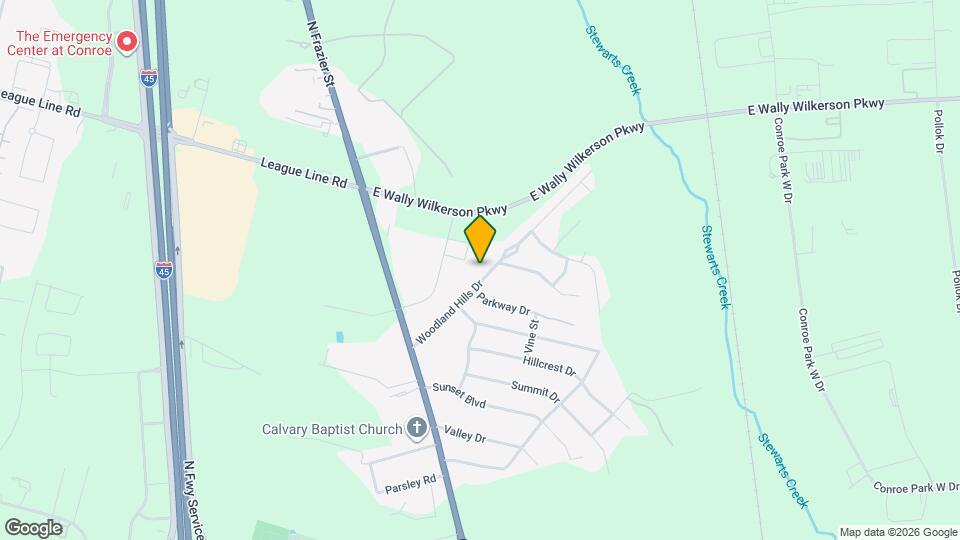 315 Woodland Hills Dr, Unit B Map and Location Details