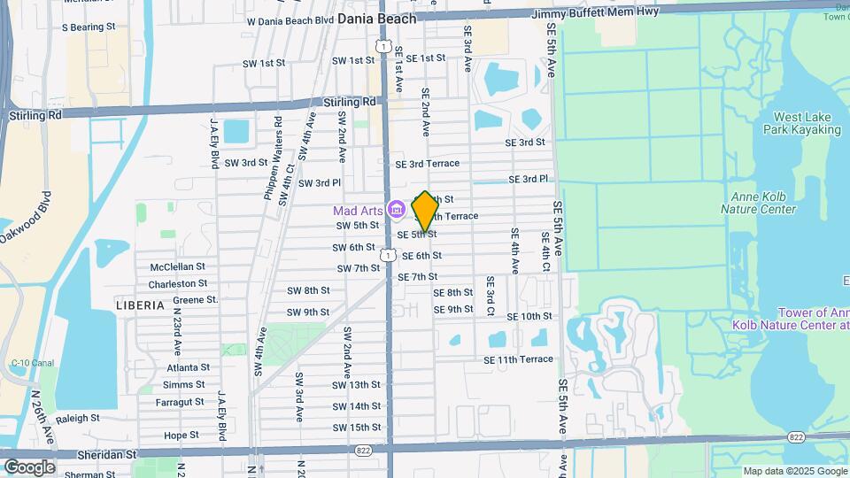 500 SE 2nd Ave Map and Location Details