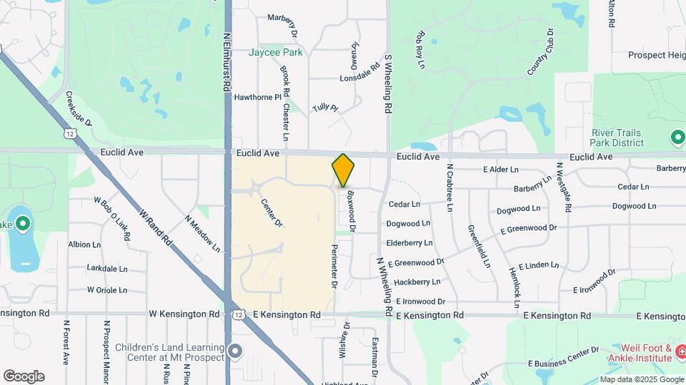 1172-1178 N Boxwood Dr Map and Location Details
