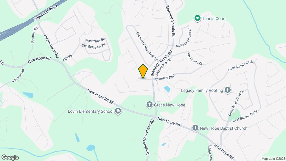 1655 Bramlett Blvd Map and Location Details