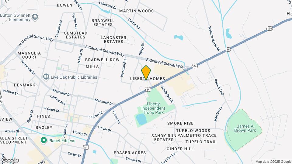 1 Sherwood Ln Map and Location Details