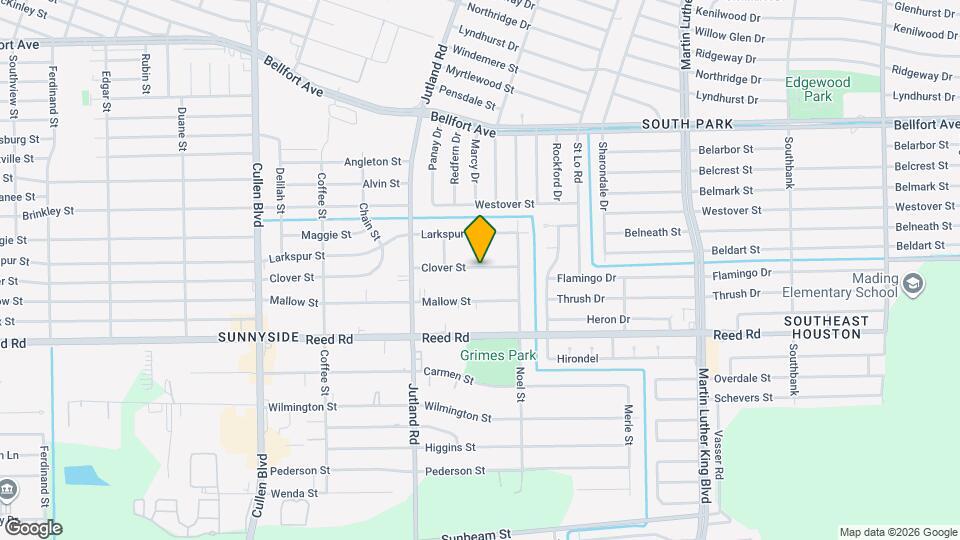 5128 Clover St Map and Location Details
