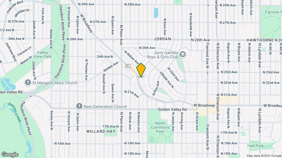West Broadway Crescent Mapa y Detalles de la Ubicación