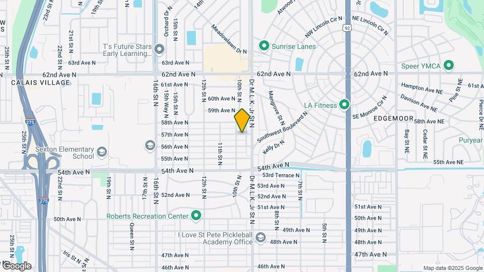 930 57th Ave N Map and Location Details