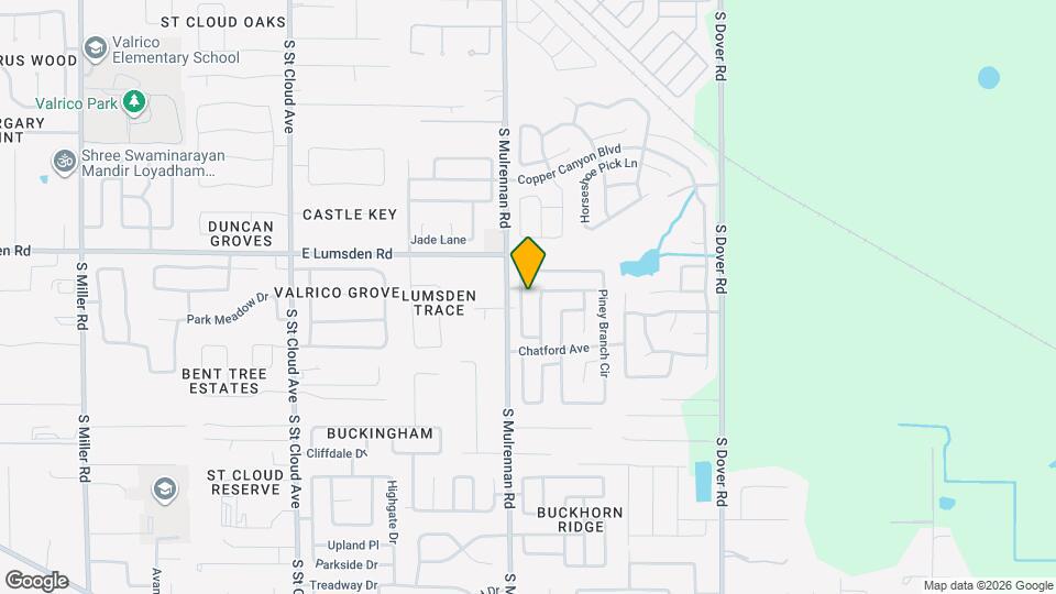 1220 Piney Branch Cir Mapa y Detalles de la Ubicación
