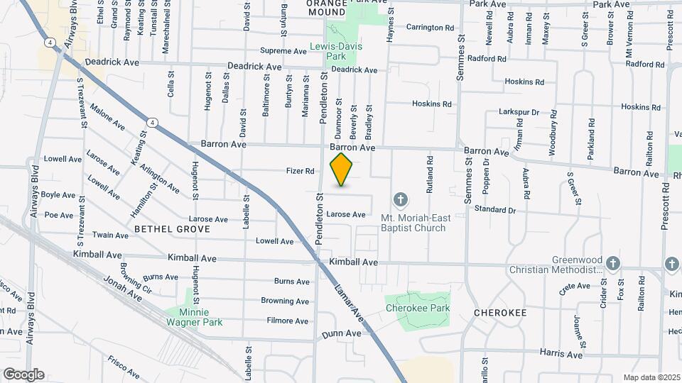 2816 Arlington Ave Map and Location Details