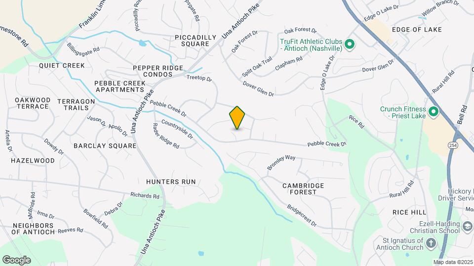 808 Pebble Creek Ct Map and Location Details